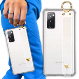 Etui Antishock Pasek Serduszko do SAMSUNG S20FE 5G