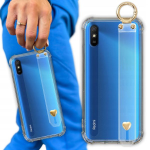 Etui Antishock Pasek Serduszko do XIAOMI REDMI 9AT