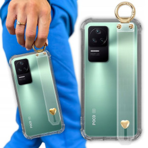 Etui Antishock Pasek Serduszko do XIAOMI REDMI K50