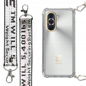 Etui Antishock Smycz Srebrna do HUAWEI NOVA 10 PRO