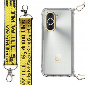 Etui Antishock Smycz Żółta do HUAWEI NOVA 10 PRO
