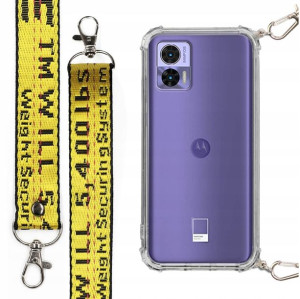 Etui Antishock Smycz Żółta do MOTOROLA EDGE 30 NEO