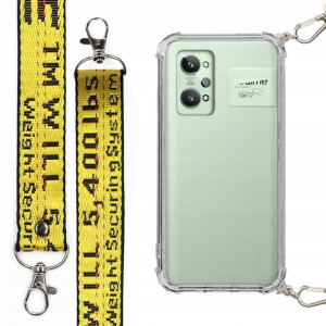 Etui Antishock Smycz Żółta Do Realme Gt Neo 2 Pro