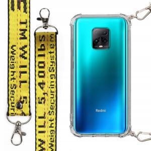 Etui Antishock Smycz Żółta do XIAOMI REDMI 10X 5G