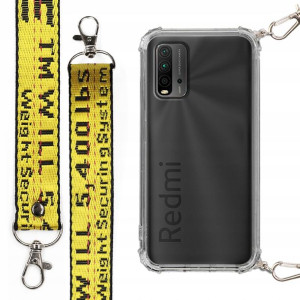 Etui Antishock Smycz Żółta do XIAOMI REDMI 9 POWER