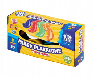 Farby plakatowe 8 x 20 ml ASTRA