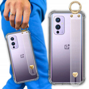 Etui Antishock Z Paskiem Serduszko do ONEPLUS 9