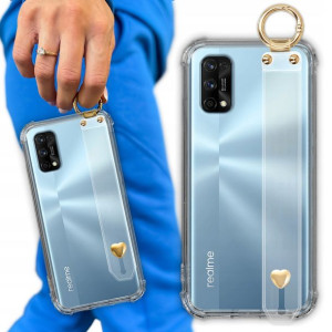 Etui Antishock Z Paskiem Serduszko do REALME 7 PRO
