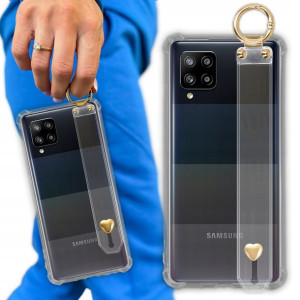 Etui Antishock Z Paskiem Serduszko do SAMSUNG A42