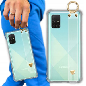 Etui Antishock Z Paskiem Serduszko do SAMSUNG A71