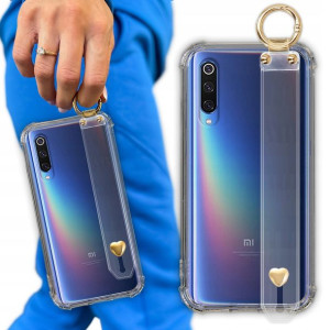 Etui Antishock Z Paskiem Serduszko do XIAOMI MI 9