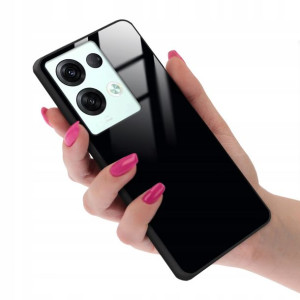Etui BLACK GLASS do OPPO RENO 8 PRO 5G Ochronne