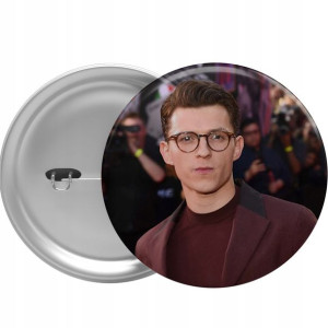PRZYPINKA 44mm Prezent Dużo Wzorów TOM HOLLAND