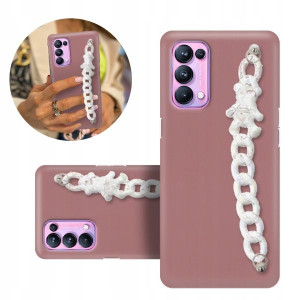 Etui Blink Matowe Ciemny Róż Do Oppo Reno 5 Pro 5g