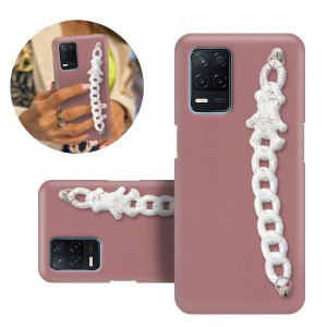 Etui Blink Matowe Ciemny Róż Top Do Realme 8 5g
