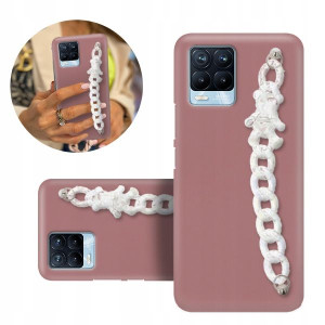 Etui Blink Matowe Ciemny Róż Top Do Realme 8 Pro