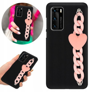 Etui BLINK Matowe Czar Łańcuszek do HUAWEI P40 5G