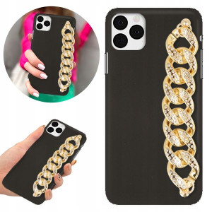 Etui BLINK Matowe Czar Łańcuszek do IPHONE 11 PRO