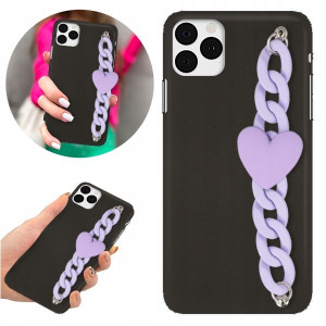 Etui BLINK Matowe Czar Łańcuszek do IPHONE 11 PRO