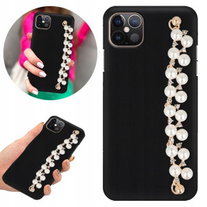 Etui BLINK Matowe Czar Łańcuszek do IPHONE 12 PRO