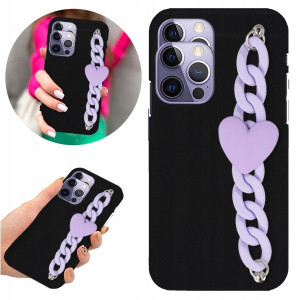 Etui BLINK Matowe Czar Łańcuszek do IPHONE 14 PRO