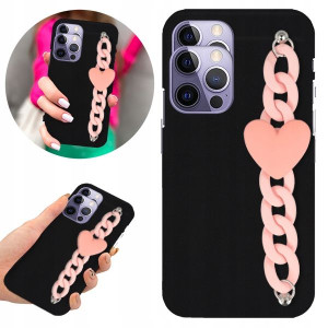 Etui BLINK Matowe Czar Łańcuszek do IPHONE 14 PRO