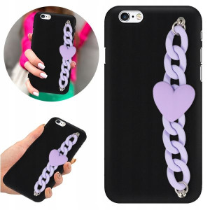 Etui BLINK Matowe Czar Łańcuszek do IPHONE 6 PLUS
