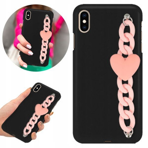 Etui BLINK Matowe Czar Łańcuszek do IPHONE XS MAX