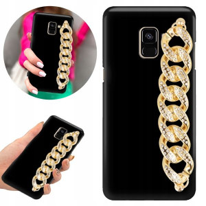Etui BLINK Matowe Czarne do SAMSUNG A8 PLUS 2018