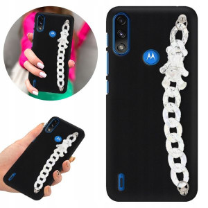Etui BLINK Matowe Czarne Top do MOTOROLA E7 POWER