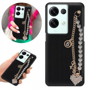 Etui BLINK Matowe Czarne Top do OPPO RENO 8 PRO 5G