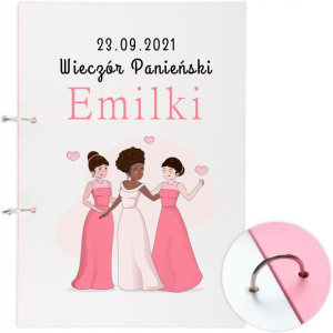 ALBUM Prezent na WIECZÓR PANIEŃSKI na ŚLUB Wzory