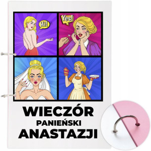 ALBUM Prezent na WIECZÓR PANIEŃSKI na ŚLUB Wzory