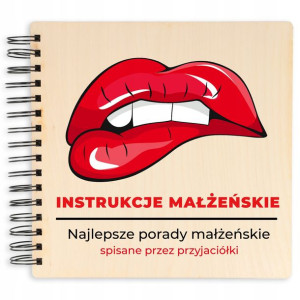 Album Prezent Weselny Instrukcję Małżeńskie Wzory