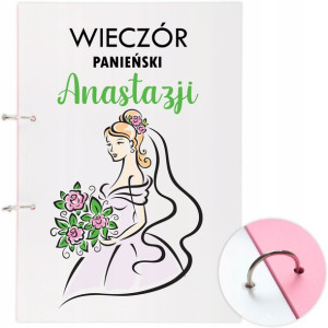 FOTO ALBUM Prezent na WIECZÓR PANIEŃSKI Wzory MiX