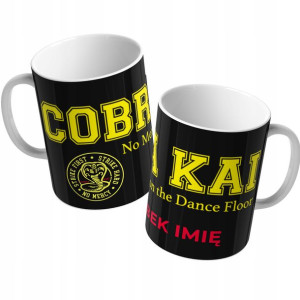 KUBEK 330ml COBRA KAI Karate KID Wiele WZORÓW