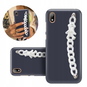Etui Blink Matowe Granat Top Do Huawei Y5 2019