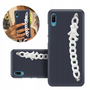 Etui Blink Matowe Granat Top Do Huawei Y6 2019