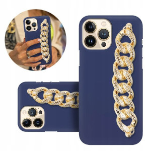 Etui BLINK Matowe Granatowe do IPHONE 13 PRO MAX