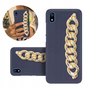Etui BLINK Matowe Granatowe do XIAOMI REDMI 7A