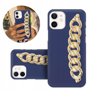 Etui BLINK Matowe Granatowe Top do IPHONE 12 MINI