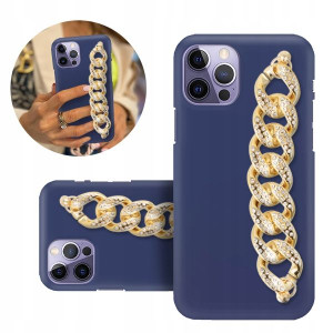 Etui BLINK Matowe Granatowe Top do IPHONE 14 PRO