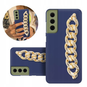 Etui BLINK Matowe Granatowe Top do SAMSUNG S21 FE