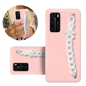 Etui Blink Matowe Pudrowy Róż Top Do Huawei P40 5g