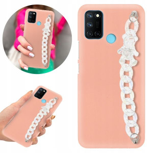 Etui Blink Matowe Łososiowy Do Realme 7i Rmx 2103
