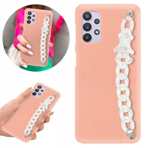 Etui Blink Matowe Łososiowy Top Do Samsung A32 5g