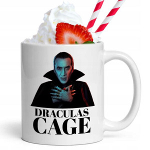 Kubek Biały Na Prezent Z Nicolas Cage Memy Wzory