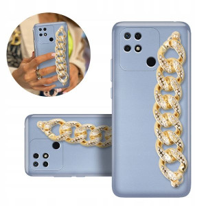 Etui Blink Metalic Niebies Do Xiaomi Redmi 10c 4g