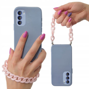 Etui Blink Metalic Niebieski Do Motorola G51 5g