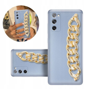 Etui Blink Metalic Niebieski Do Samsung S20 Fe 5g